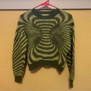 Paloma Wool Matrix Green Mohair Sweater